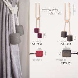 Тримач подхватов COTTON CURTAIN HOLDER (RENSO) RP3300