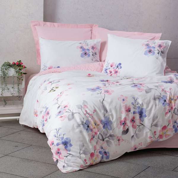 Комплект постельного белья Cotton box Ранфорс Modeline Jajda Евро 200x220см (1761-1051 оптом