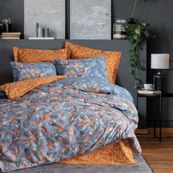 Комплект постельного белья Cotton box Ранфорс Modeline Alekra Hardal Евро 200x220см (1761-1275) оптом