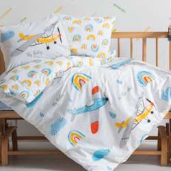 Комплект постільної білизни Cotton box Baby Sky Mavi (2000-1115)