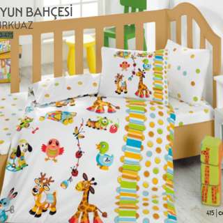 Комплект постельного белья Cotton box Baby Oyun Bahcesi Turkuaz (2000-475) оптом